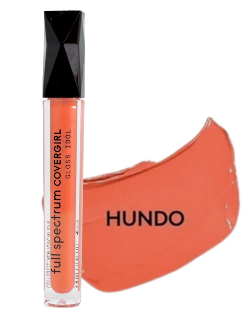 Cover Girl Full Spectrum Gloss Idol Lip Gloss - "HUNDO"- PEACH NEW